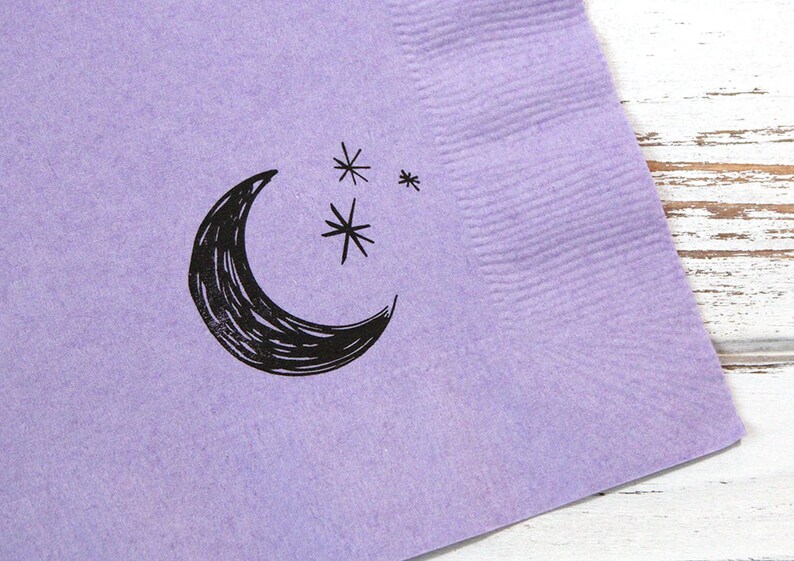 1PixiePlace Moon and Stars Napkins - Thumbnail 5