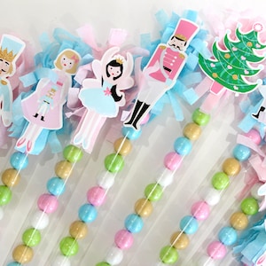 Christmas Candy Favors, Nutcracker Candy Favors - Set of 10 -  Candy Favors, Christmas Party favors, Stocking Stuffers, small gifts