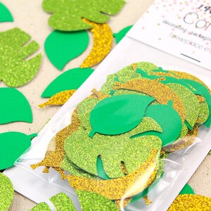 Jungle Safari Glitter Confetti - Table confetti, Party Decorations