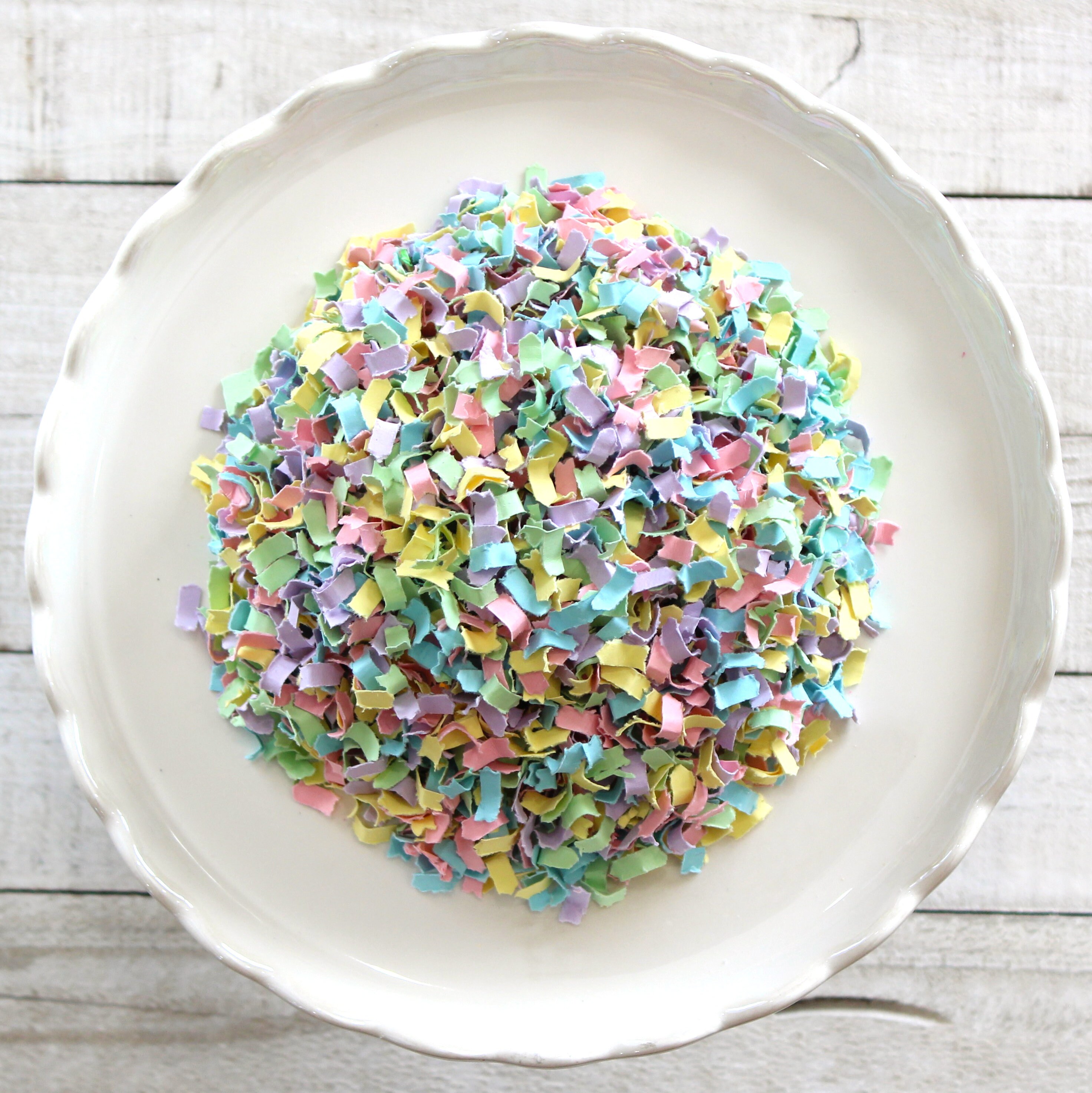 Handmade Paper Confetti Pastels Birthday confetti wedding Etsy