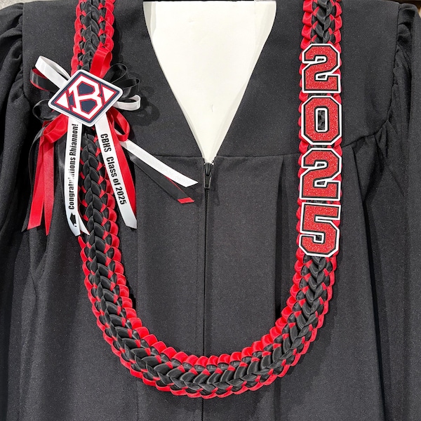 Custom Graduation Lei – School Logo & Colors, Class of 2026