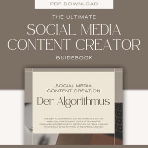 Social Media Content Creation Guidebook - The Algorithm