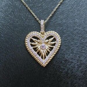 14K Gold Heart Necklace, 14k Gold Heart Pendant, Gift For Her, Tiny Heart, Dainty Necklace for Women, Jewelry Gold, Love Necklace for Her