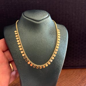 14k Gold Curb Chain Necklace, Mirror Curb, 1.90 mm 14k Gold Curb Mirror Chain, 14k Gold Chain, 14k Gold Jewelry, Curb Link Chain Necklace