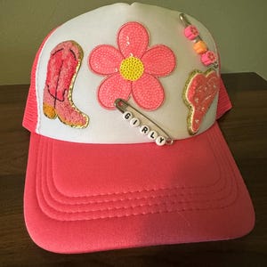 Cowgirl Pink Trucker Hat