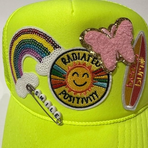Neon Yellow Trucker Hat