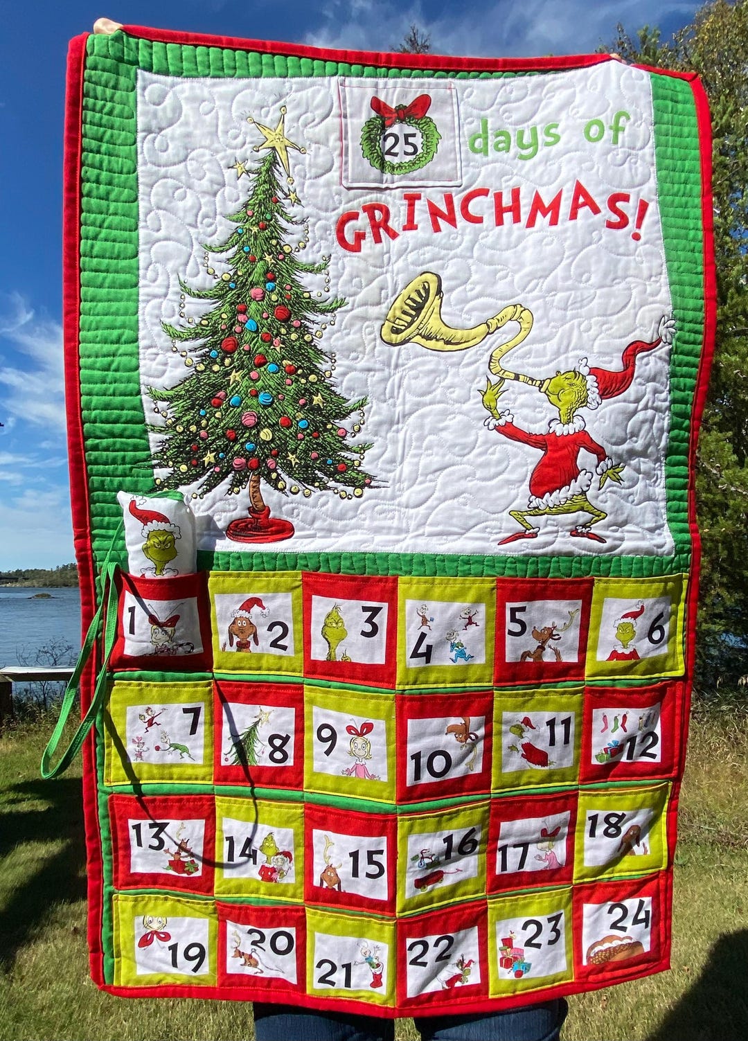 The Grinch Advent Calendar Etsy