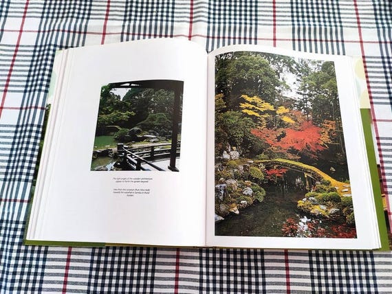 Japanese Gardens Book, Vintage Taschen Book , Art