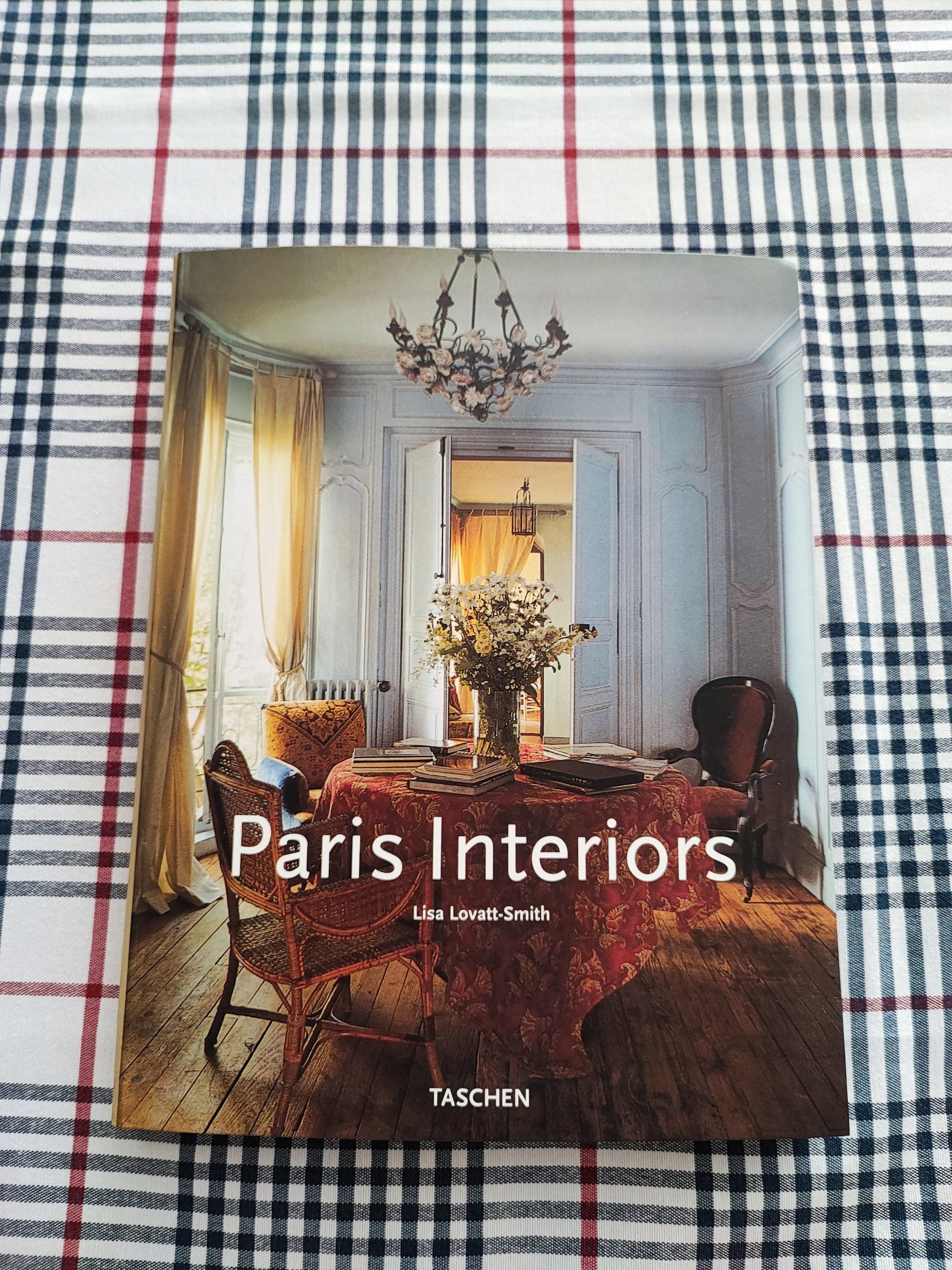 Paris Interiors Book, Vintage Taschen Book , Art Photography
