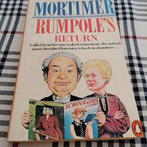 Rumpoles Kehrt zurück, Vintage John Mortimer Buch, 1987 Pinguin-Edition, Vintage, lustiges Buch Taschenbuch