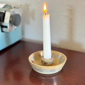 Ceramic Candlestick Holder Handmade