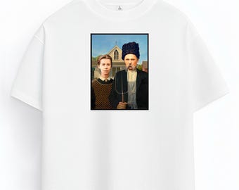 Ukrainian Gothic - Motivational T-Shirt |Ukrainian Art | Gift for Her or Him | with Taras Shevchenko