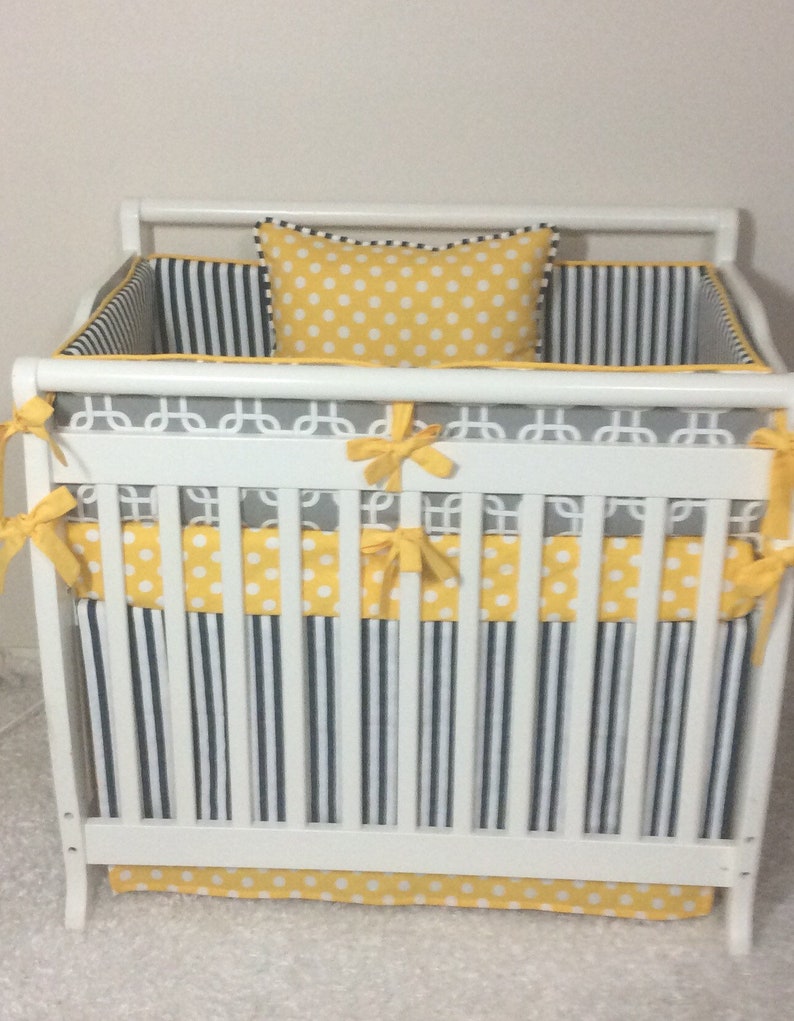 etsy mini crib bedding