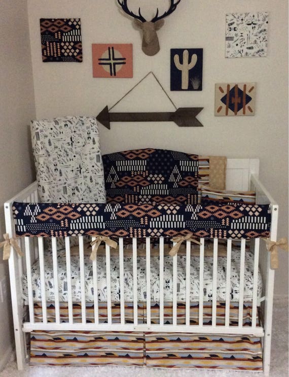 tribal theme nursery boy