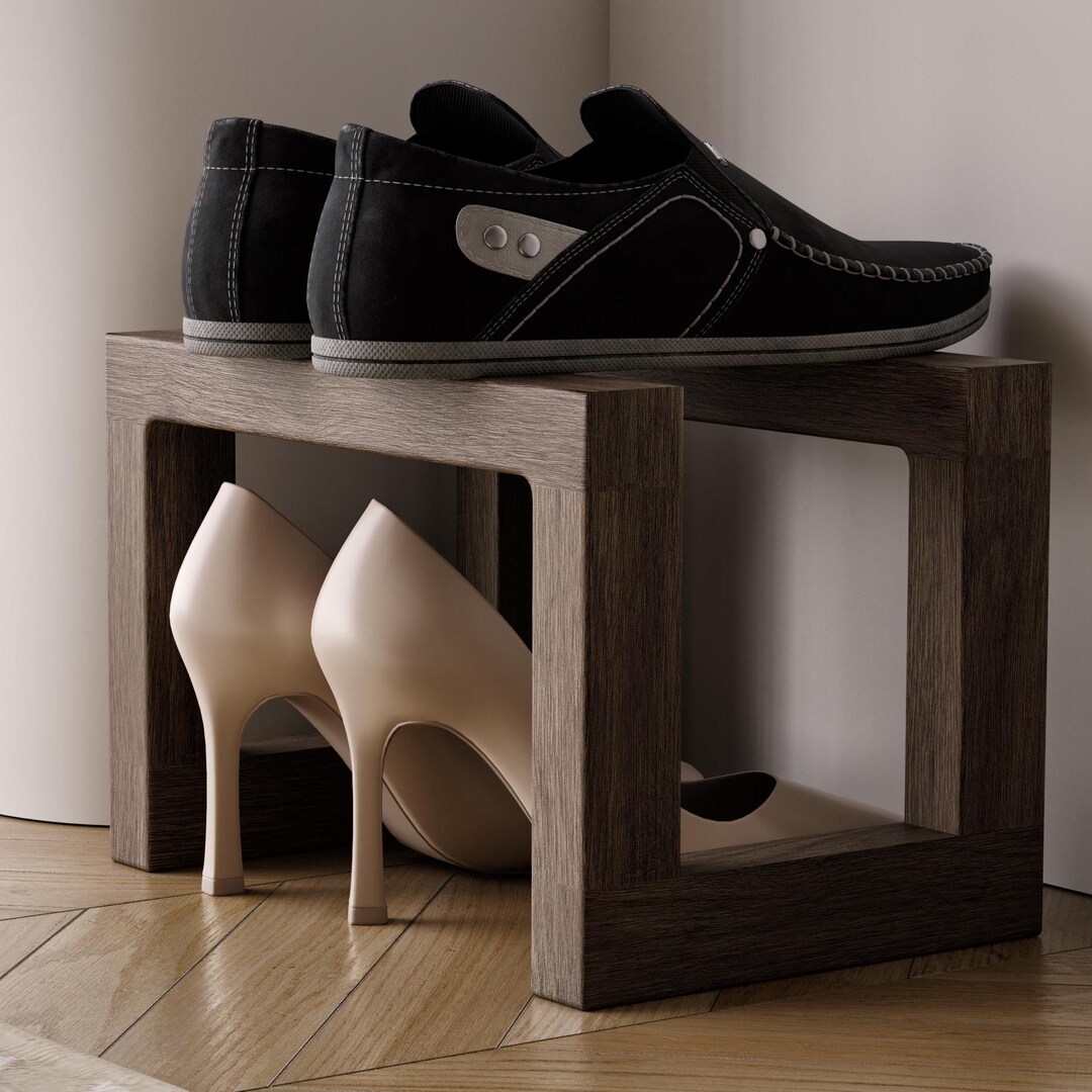 Wooden Shoe Rack, Handmade and Eco-friendly, Shoe Storage. Durable and ...