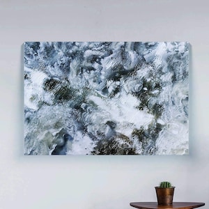 Abstract Ice Canvas Print, Canvas Wall Art