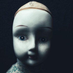 HAUNTED DOLL - vintage porcelain doll with spirit attachment - Elena