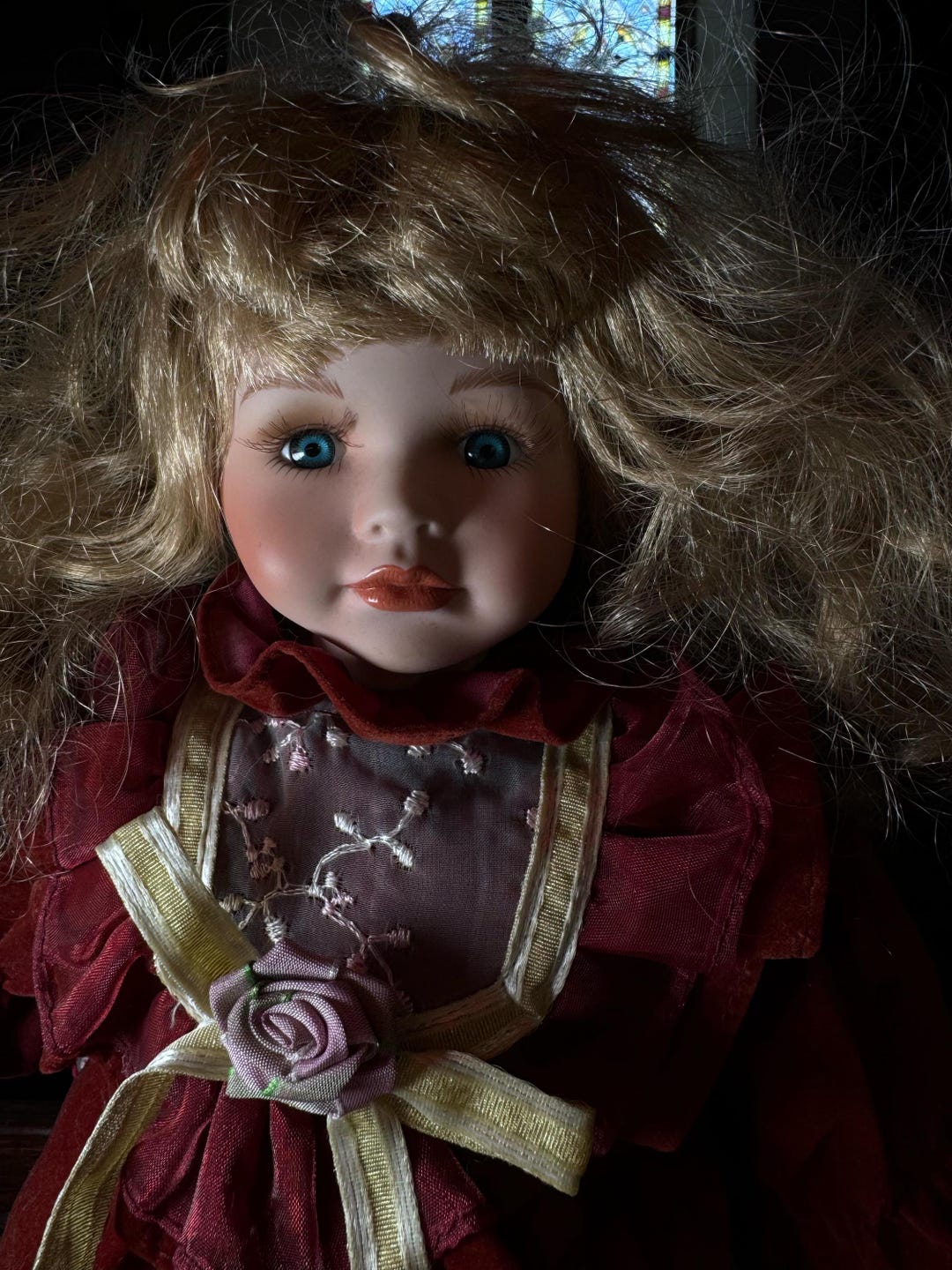 HAUNTED DOLL - Vintage Porcelain Doll With Spirit Attachment