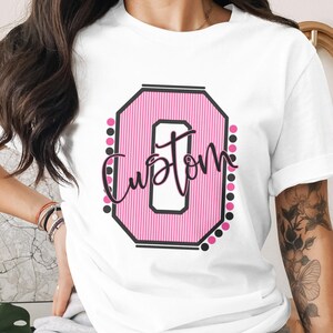 Custom Number Zero Digital Download, Sublimation PNG, Pink Number 0 Design, Personalized Number Art, DIY Crafts, Digital Image Design