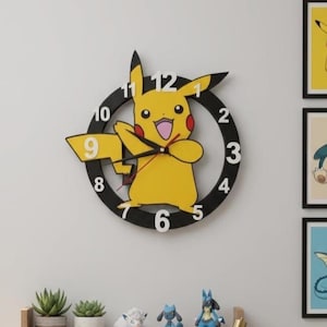 Pokémon Pikachu Uhr – Anpassungsmöglichkeiten