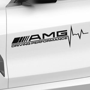 2x AMG Driving Performance decal, vinyl sticker