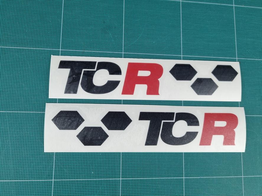 2x TCR Decal, Stickers High Quality 751C High Performance Cast, - Etsy