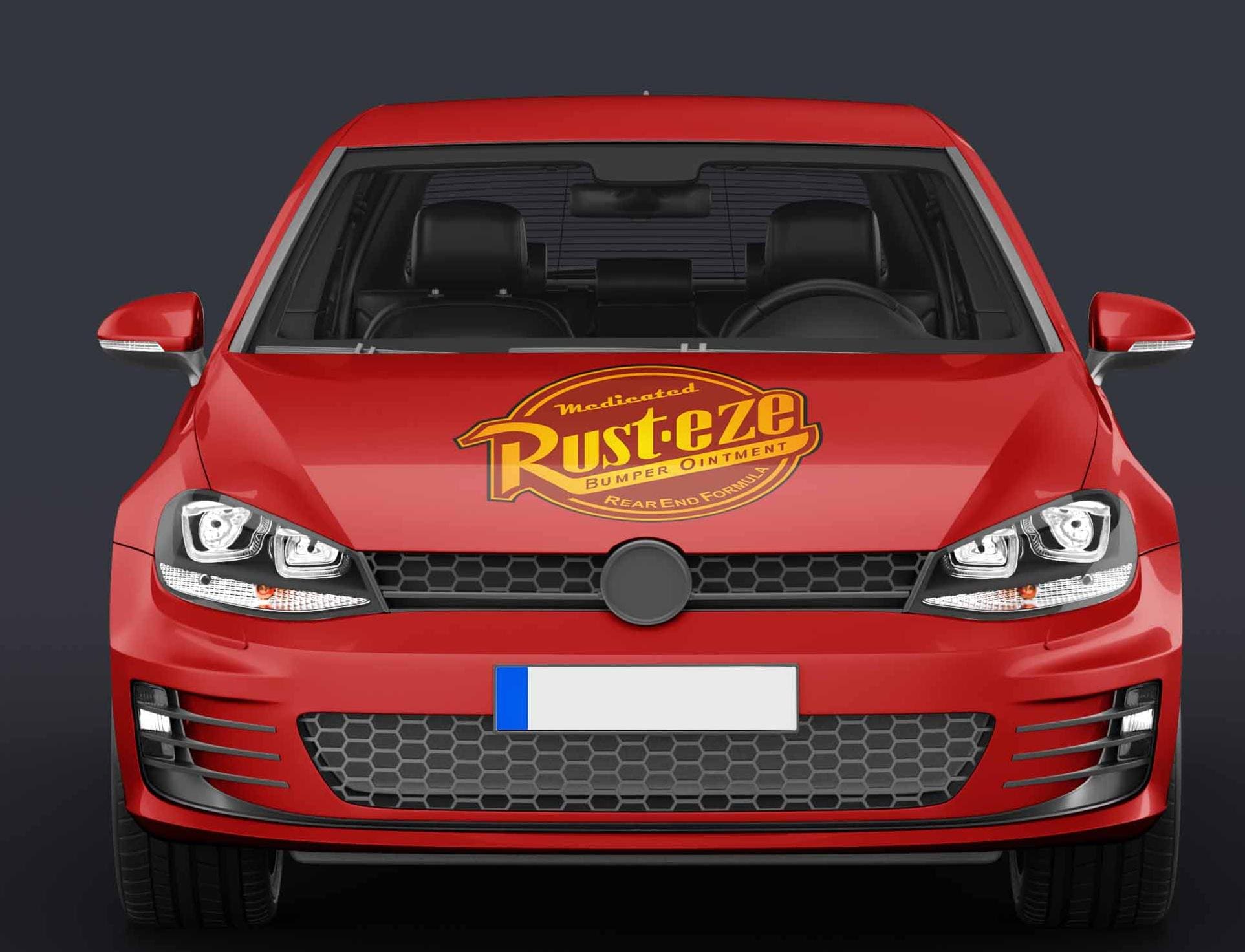 Rust Eze Sticer Rust-eze Car Sticker, Rust-eze Car Decal, Door, Hood, High Quality ...