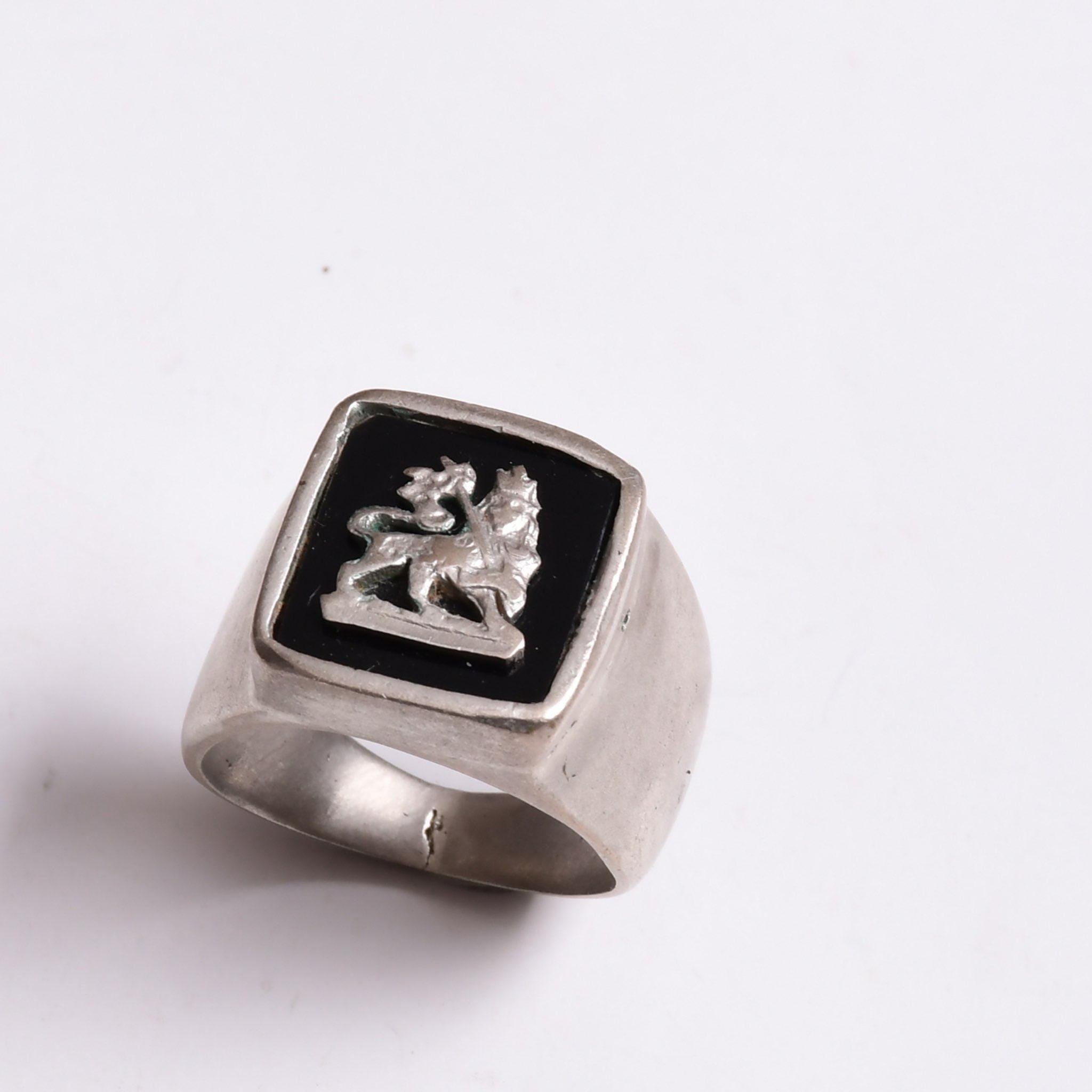 Rasta Lion Ring - Etsy