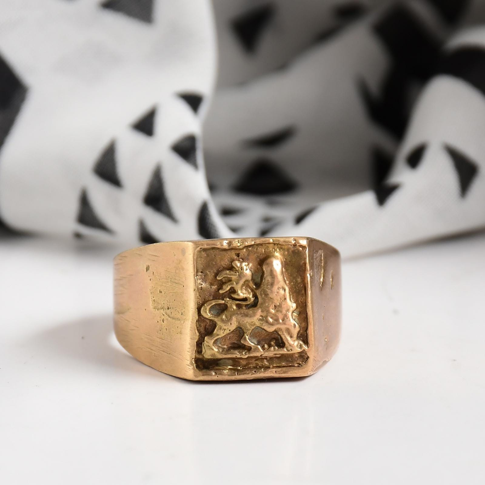 Lion of Judah Ring Ethiopia - Etsy