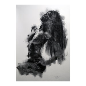 ジョーカー オリジナル 木炭画 イラスト 顔 肖像画 ユニークな手作りの