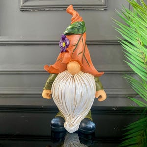 Bearded Garden Gnomes Figurine,Garden Decor,Zen Garden,Garden Art,Garden Statue,Garden Gnomes
