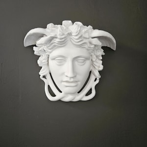 Medusa Wall Sculpture Art,Medusa Wall Hanging,Greek Mythology ,Persefon Sculpture,Ancient Greek,Medusa Snakes,Replica Roma Bust