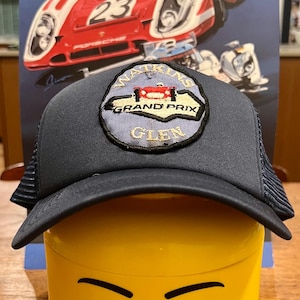 Vintage Motorsport Patch Watkins Glen Trucker Cap