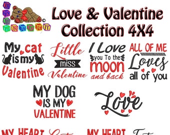 Love & Valentine Collection 4x4