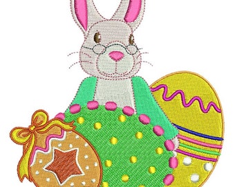 Easter 2 01 Machine Embroidery Design 5x7