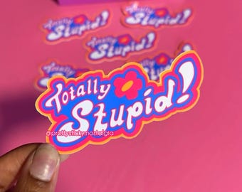 Adesivo divertente Totally Spies / Ragazza adolescente Y2K, decalcomania nostalgica, adesivo per diario