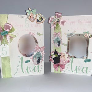Personalisierte 3D Popup Wicked Geburtstagskarte | Kokette böse Glinda & Elphaba Theme | Add-On-Geschenktasche verfügbar