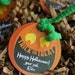 Jack O'lantern PRINTABLE and PERSONALIZED Treat Bag Tags - Etsy