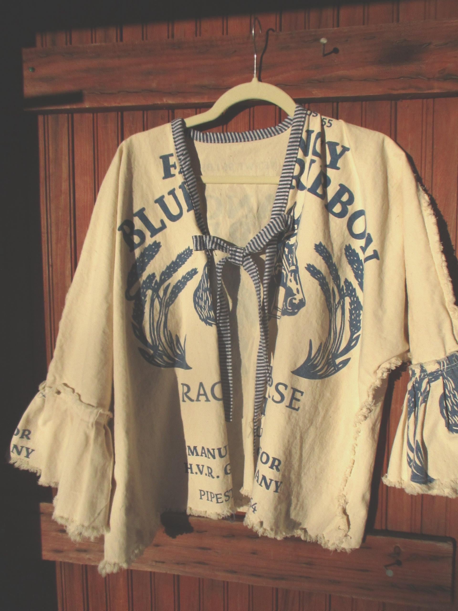 Feed Sack Jacket - Etsy