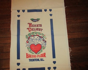 Feed Sack Fabric, flour sack fabric, craft fabric, grain sack, Feed Sack, sewing supplies, quilting fabric, pillow fabric, upholstery