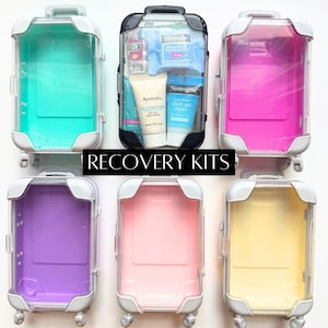 Bachelorette Party Recovery Kit: Mini Suitcase Hangover Essentials