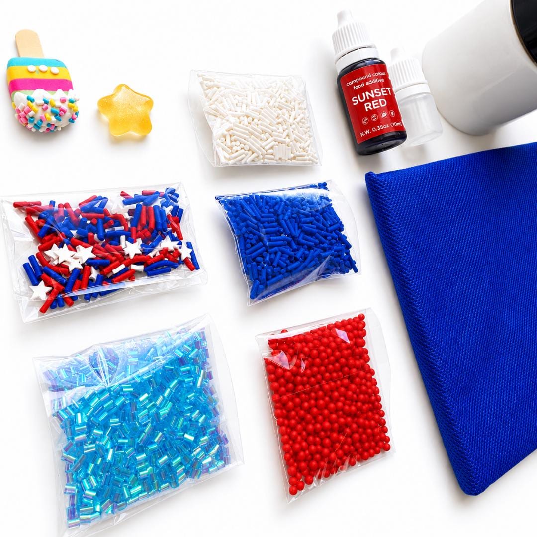 Red White and Blue Slime Kit: Kids Craft Activity, Sensory Play…