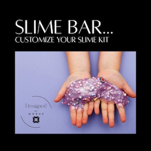 DIY Slime Kit: Kids Birthday Party Favor, Sensory Activity
