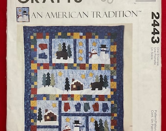 McCalls 2443 Christmas Craft Sewing Pattern