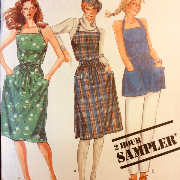 Vintage McCalls Wrap Dress Sewing Pattern, OSZ