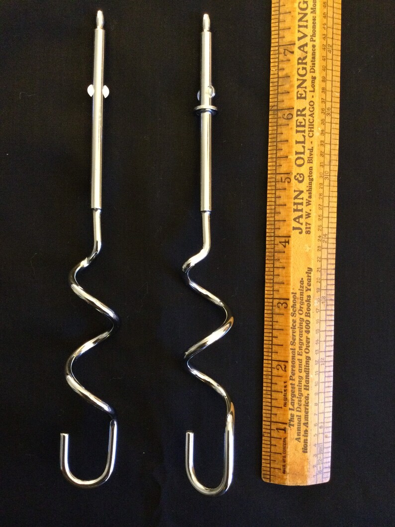 Sunbeam Oster Hand Mixer Replacement Dough Hooks Etsy