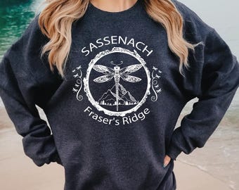 Sassenach Fraser's Ridge Apothecary Sweatshirt, Jamie and Claire Sweater, North Carolina Hoodie