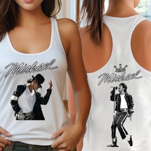 Michael Jackson Tank - Etsy