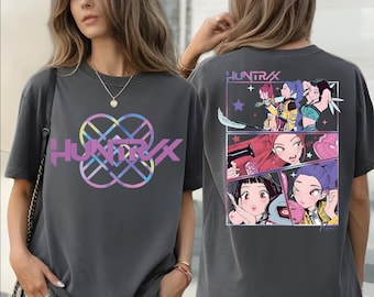 Huntrix Shirt, Anime Squad Tee, Retro Style  Magical Girl Pullover