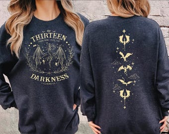 The Thirteen Sweatshirt, Throne of Glass, Manon, Books Lover Tee